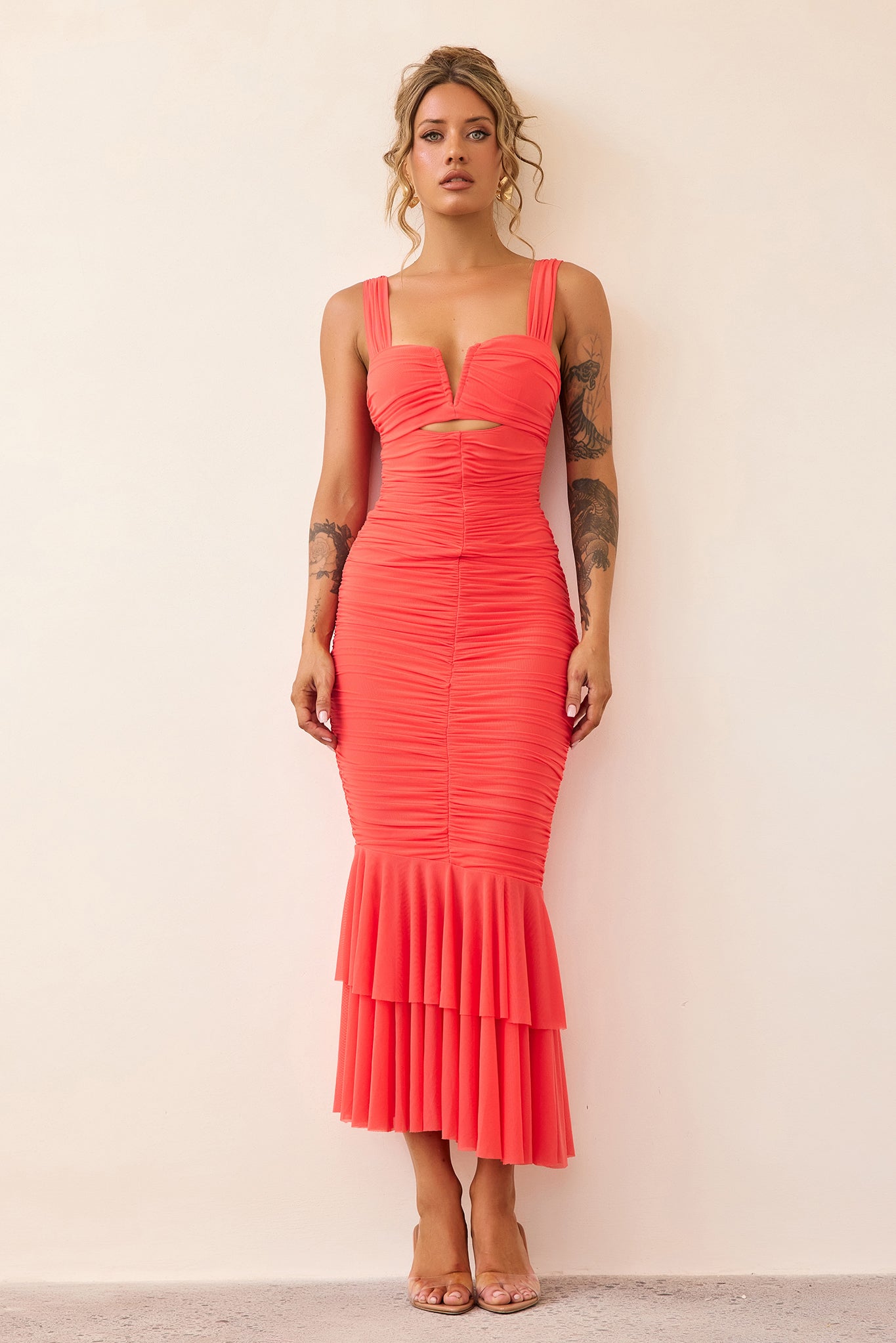 Eternal Muse Maxi Dress - Red