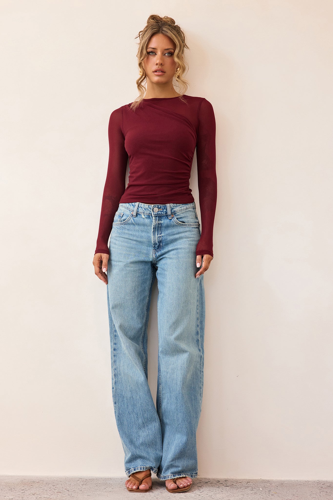 Whisperlight Top - Wine