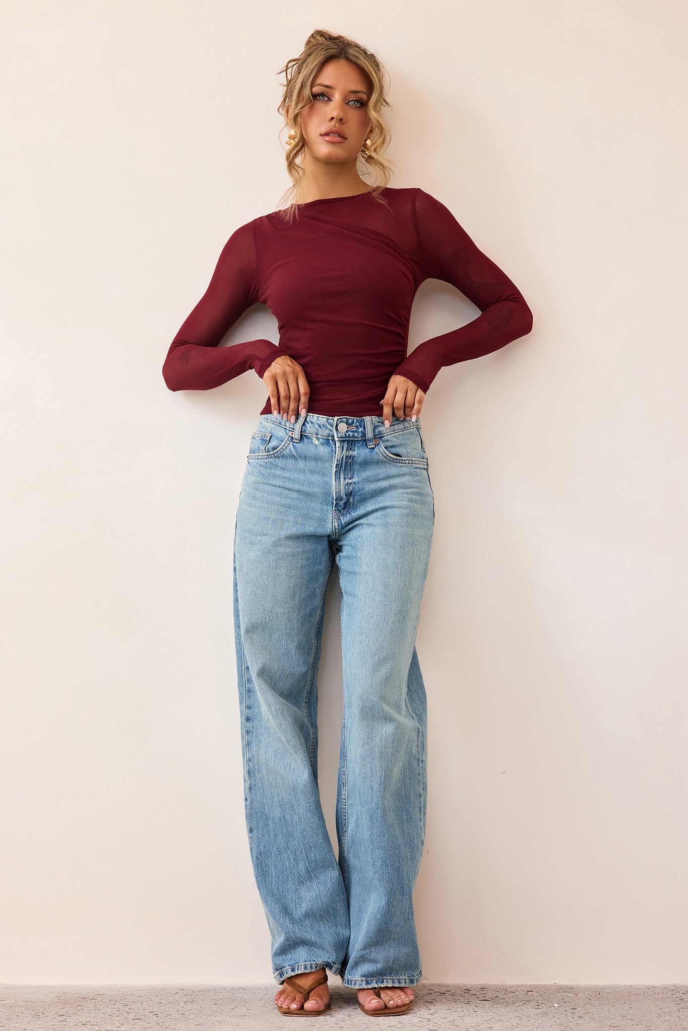 Whisperlight Top - Wine