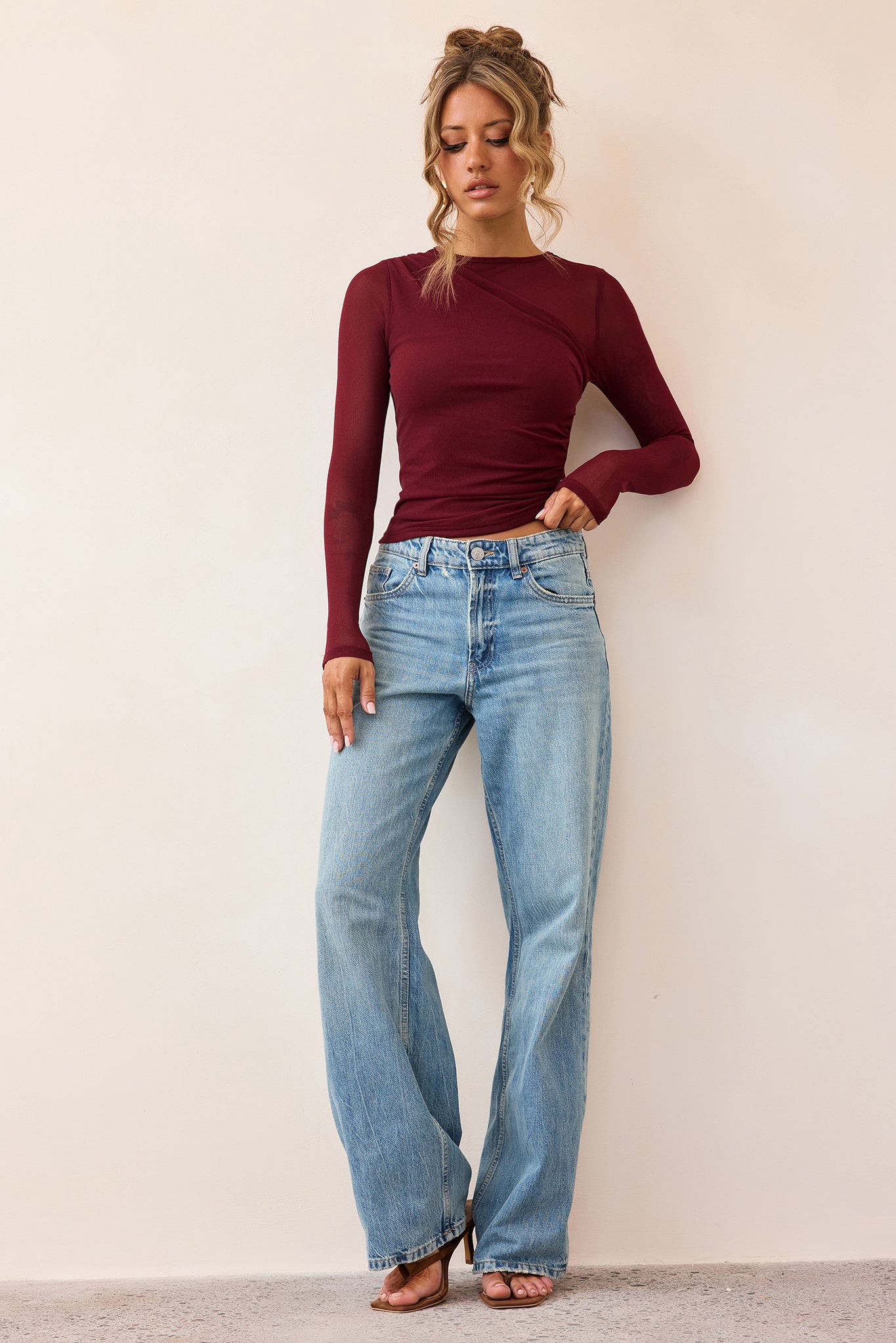 Whisperlight Top - Wine