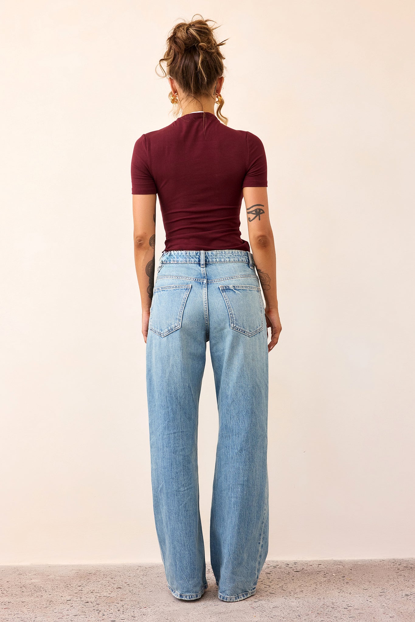 Contour Muse Jersey Top - Mulberry