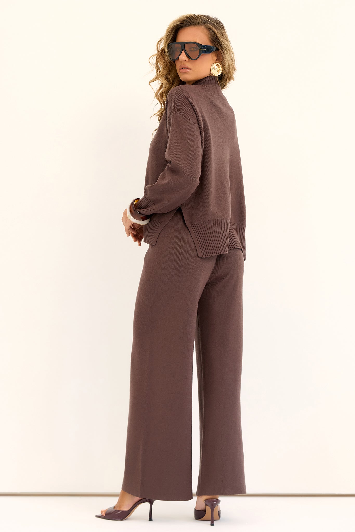 Quiet Luxury Knit Top - Espresso