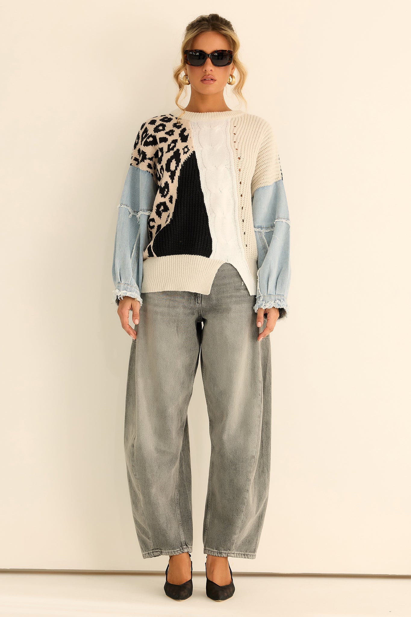 Wild Reverie Knit Sweater - Multi