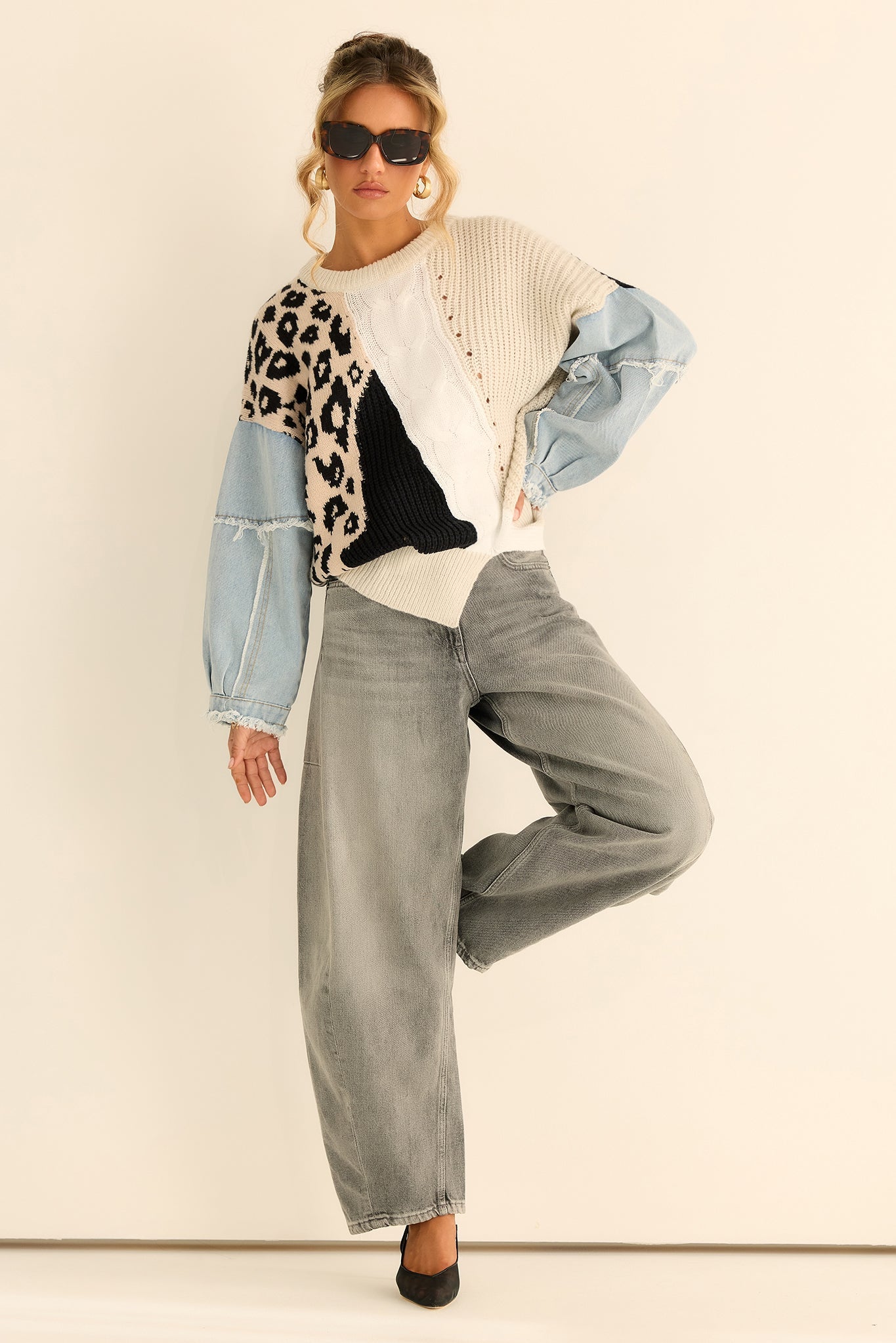Wild Reverie Knit Sweater - Multi