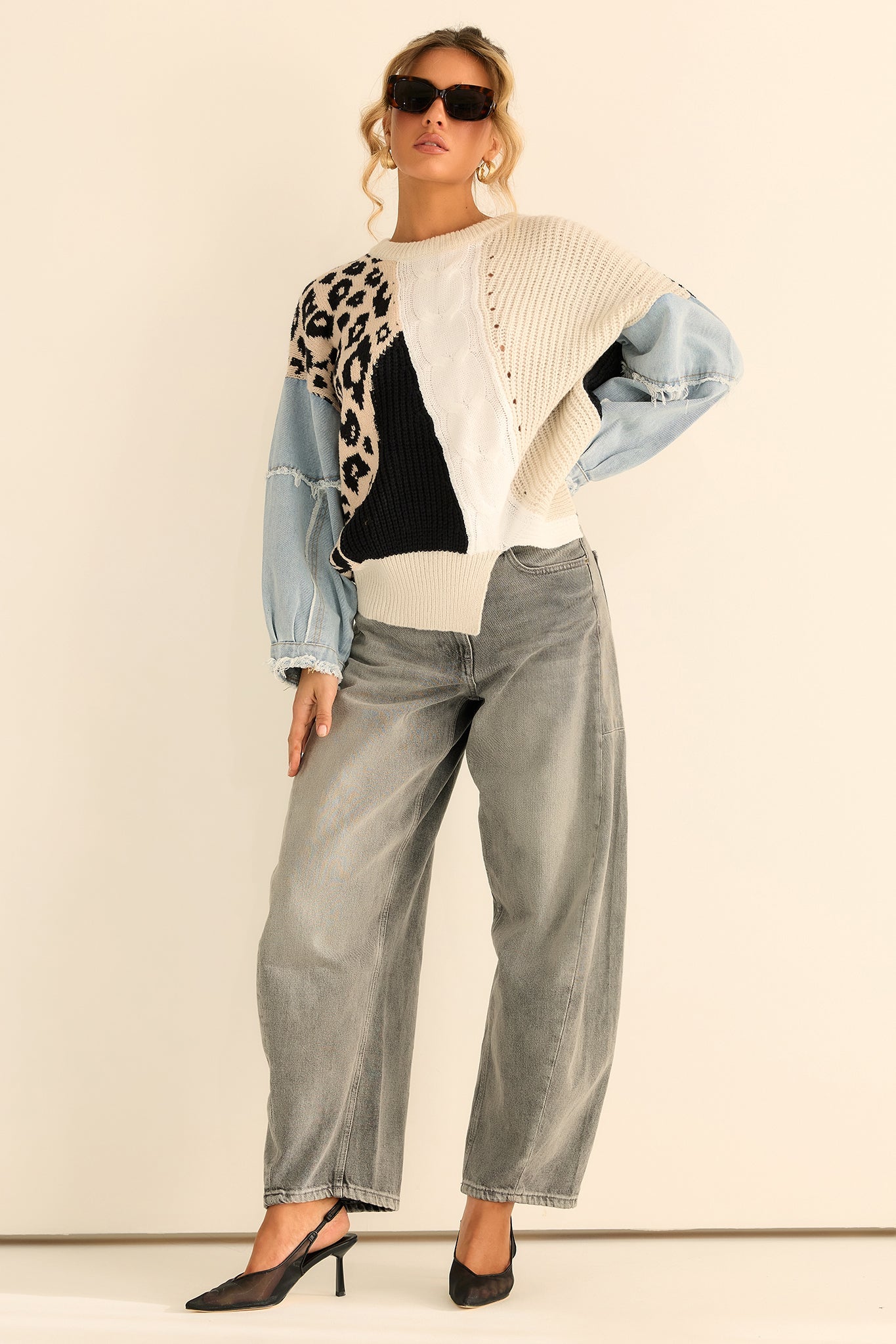 Wild Reverie Knit Sweater - Multi