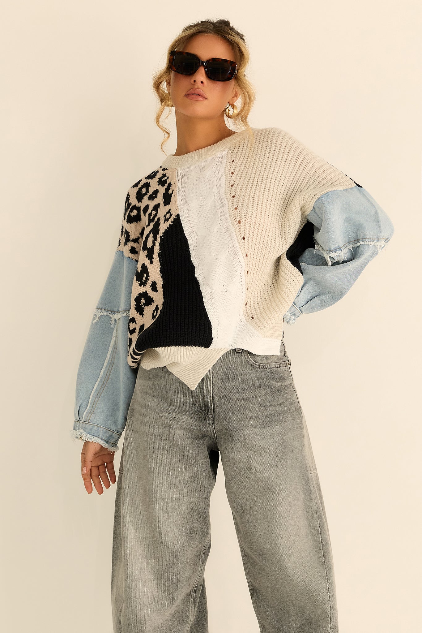 Wild Reverie Knit Sweater - Multi