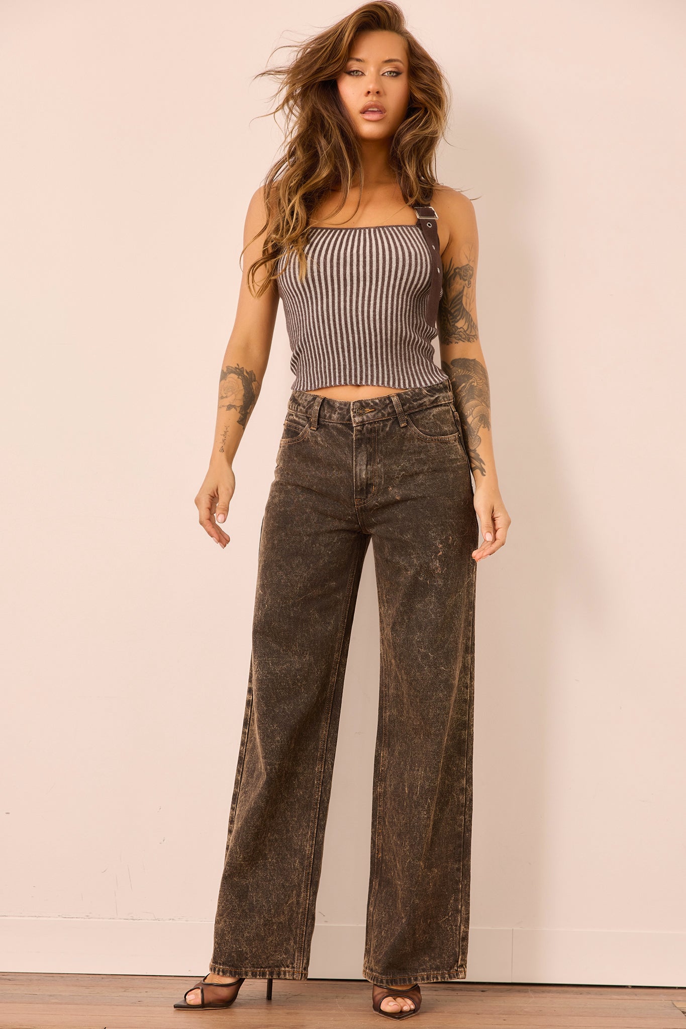 Alchemy Denim Jeans - Charcoal Brown