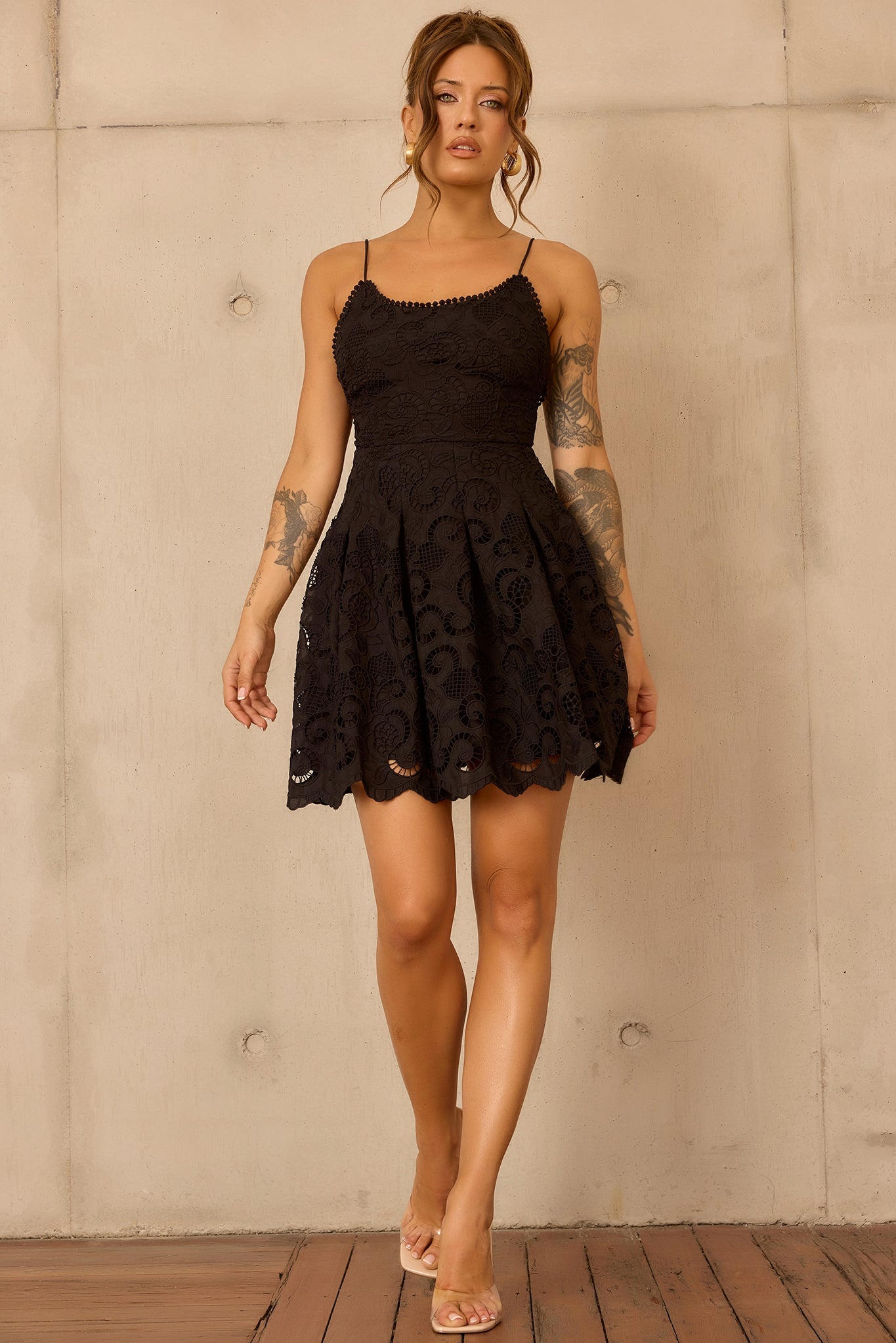 Last Moment Mini Dress - Black