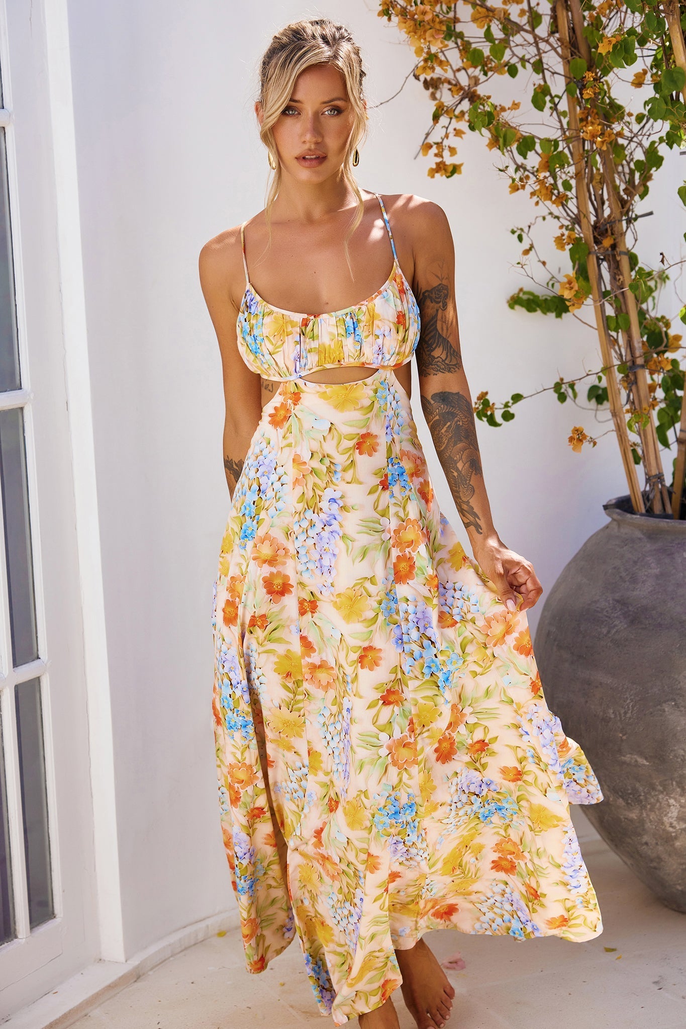 New Chic Era Maxi Dress - Multi