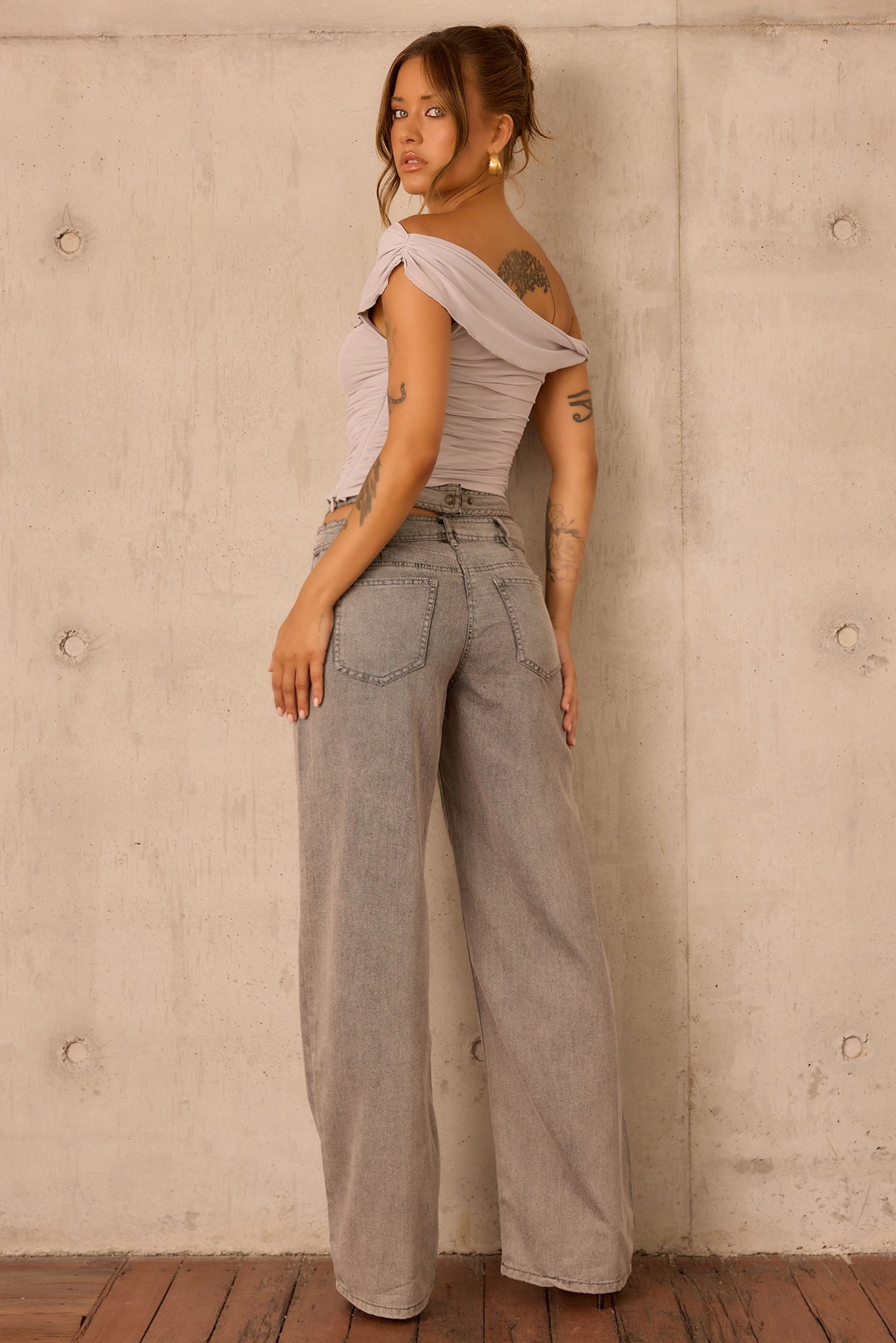 Real Deal Mesh Top - Grey
