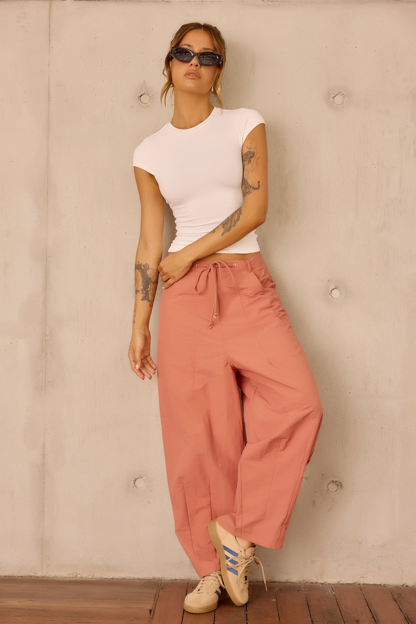 Terracotta Muse Pants - Clay Rose