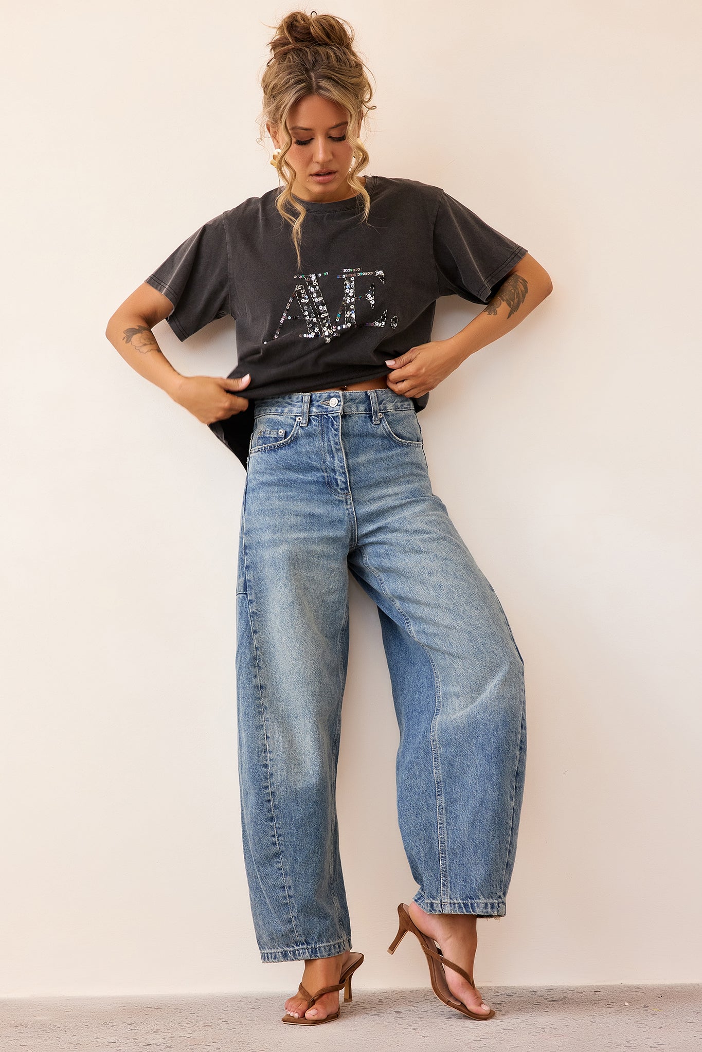 Afterlight Tee - Washed Black