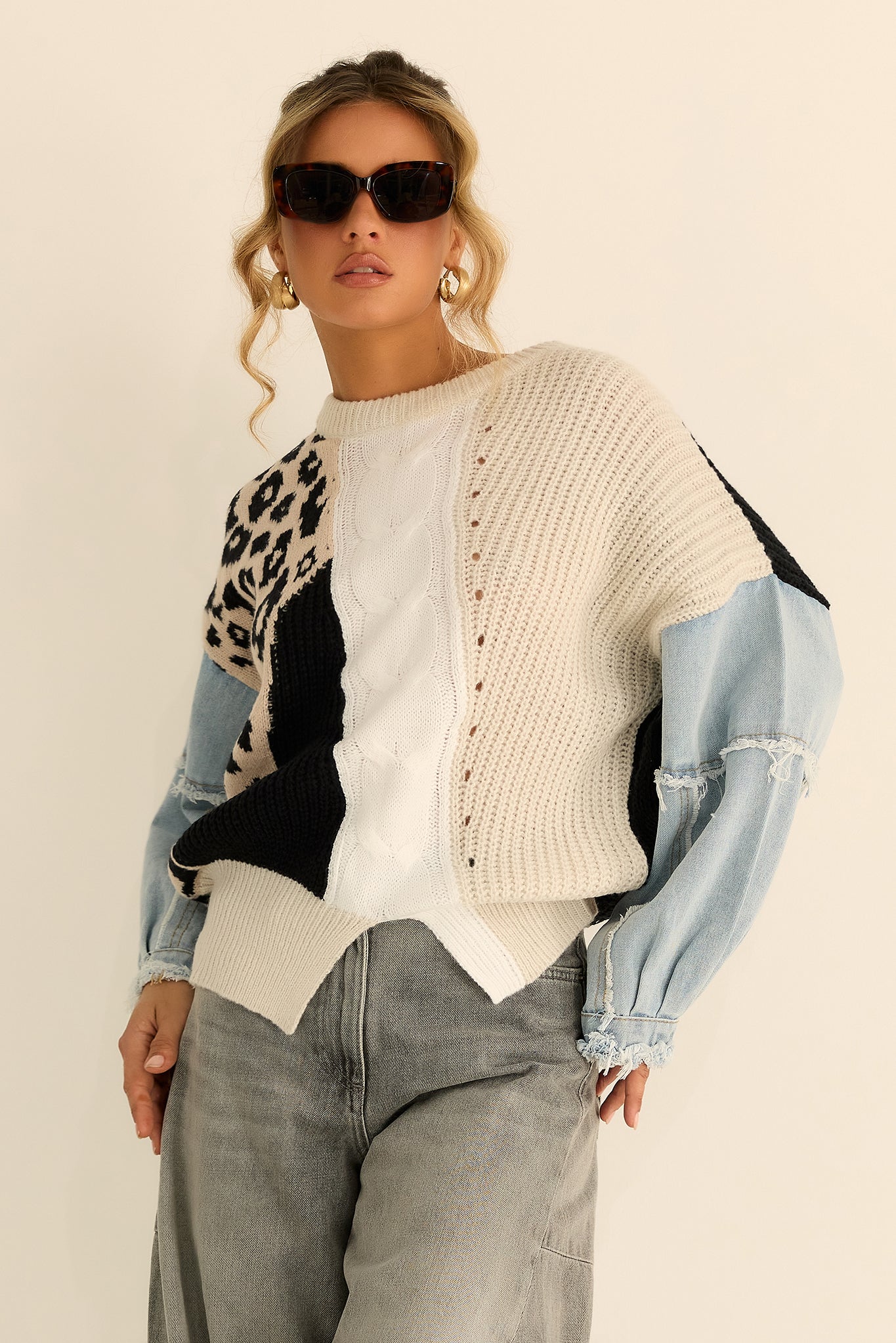 Wild Reverie Knit Sweater - Multi