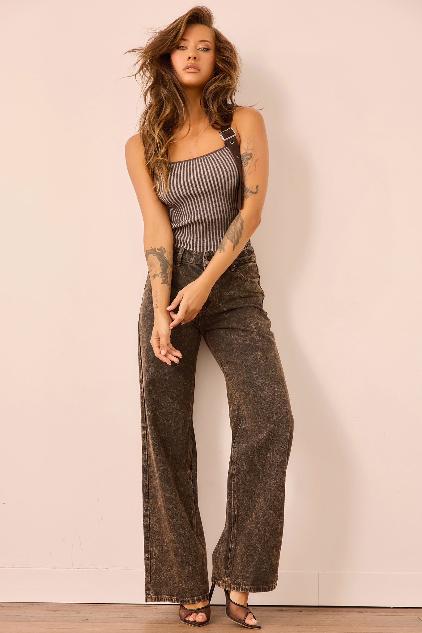 Alchemy Denim Jeans - Charcoal Brown