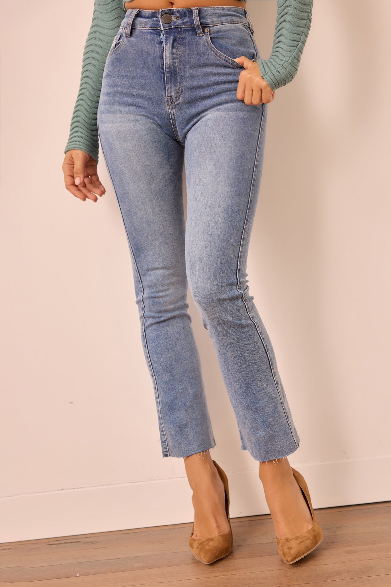 Saltwater Blue Jeans - Washed Blue