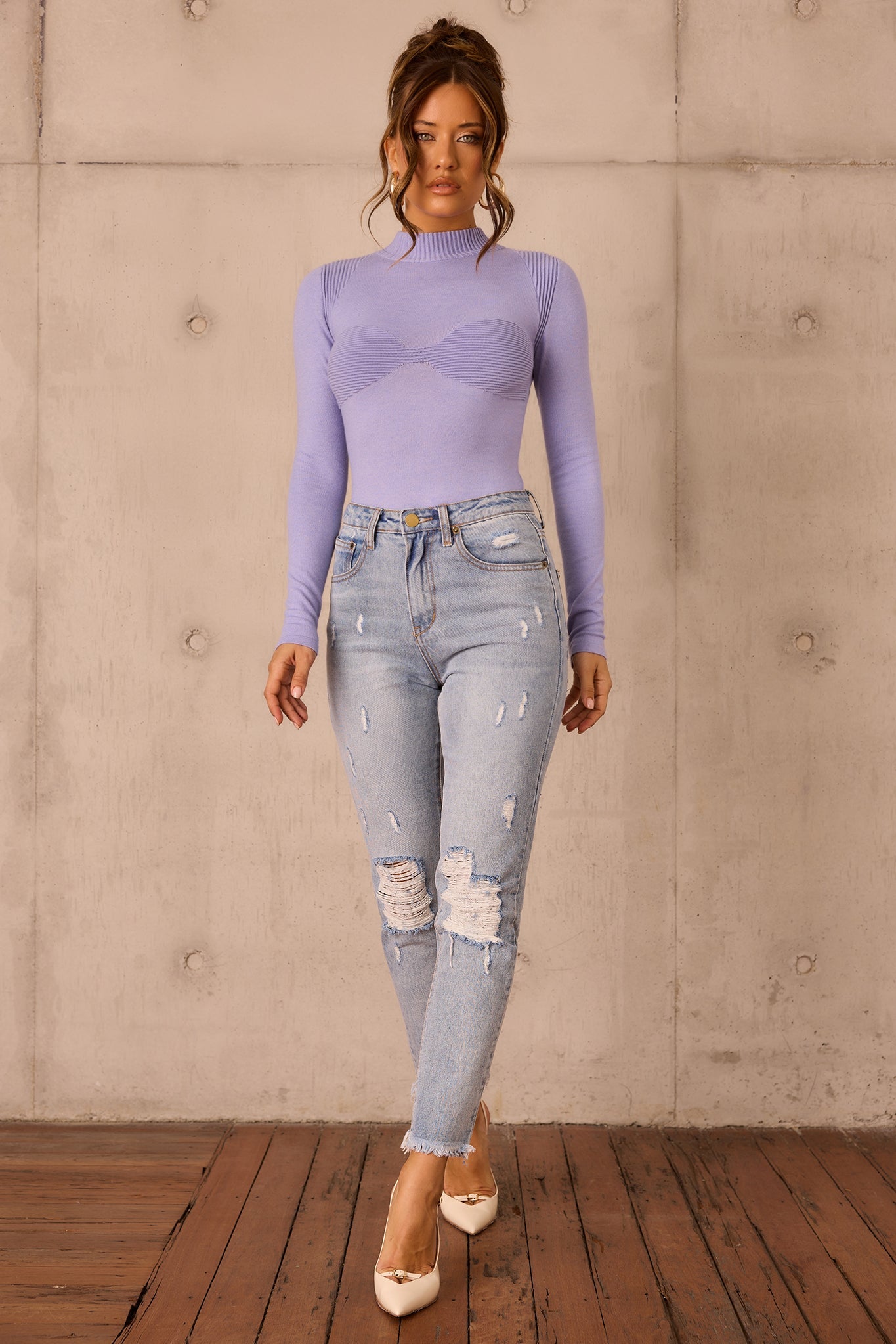 Sundown Blues Denim Jeans - Washed Blue