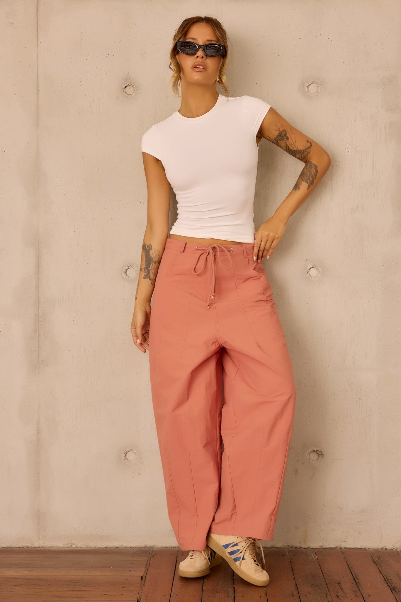 Terracotta Muse Pants - Clay Rose