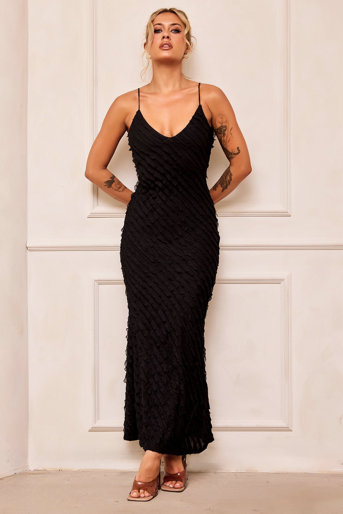 Thelma Maxi Dress - Black